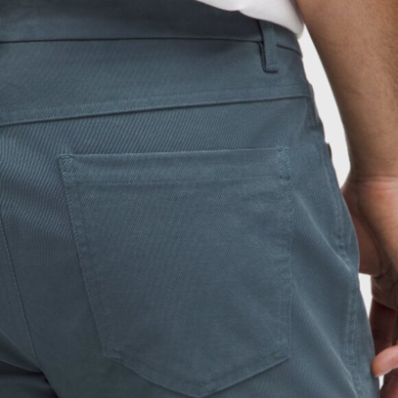 Lululemon Men's‎ ABC Slim Fit Utilitech Pant – Iron Blue – Size 31, Inseam 33 - Picture 5 of 16